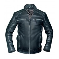 Made-to-measure|Men's Black/Brown Real Leather Handmade Jacket Zest-MHJ-001 Made-to-measure|Men's Black/Brown Real Leather Handmade Jacket Zest-MHJ-001