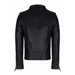 Made-to-measure Men's Real Leather Handmade Jacket Zest-MHJ-003 Made-to-measure Men's Real Leather Handmade Jacket Zest-MHJ-003