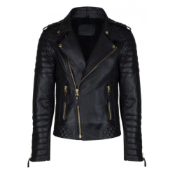 Made-to-measure Men's Real Leather Handmade Jacket Zest-MHJ-003 Made-to-measure Men's Real Leather Handmade Jacket Zest-MHJ-003