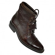 Brown Real Leather Formal/Casual Boots ZEST-MHS-002 Brown Real Leather Formal/Casual Boots ZEST-MHS-002