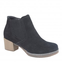 CIPRIATA 'MONALISA' Dark Navy Side Gusset/Inside Zip Ankle Boot L 816 CIPRIATA 'MONALISA' Dark Navy Side Gusset/Inside Zip Ankle Boot L 816