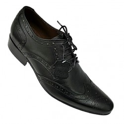 Black Italian Designer Brogues ZEST-MHS-034 Black Italian Designer Brogues ZEST-MHS-034