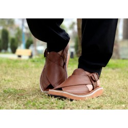 Men's Real Leather Sandal/Kaptan Chappal Men's Real Leather Sandal/Kaptan Chappal