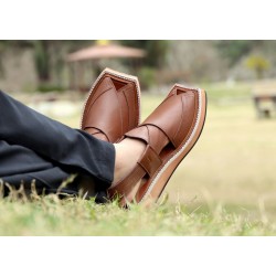 Men's Real Leather Sandal/Kaptan Chappal Men's Real Leather Sandal/Kaptan Chappal