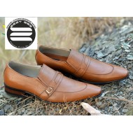 Tan Beautiful and Stylish Italian Slip On Shoes