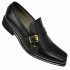 Black Slip On Italian Design Smart Dress Shoes ZEST-MHS-028