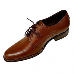 Dark Tan Designer Italian Smart Shoes ZEST-MHS-026