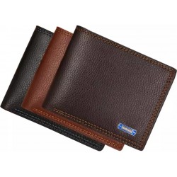 MenBense Fashion Vintage Style Men's Black/Brown/Tan Leisure Short PU Leather Wallet - MenBense-MW-001 MenBense Fashion Vintage Style Men's Black/Brown/Tan Leisure Short PU Leather Wallet - MenBense-MW-001
