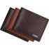 MenBense Fashion Vintage Style Men's Black/Brown/Tan Leisure Short PU Leather Wallet - MenBense-MW-001